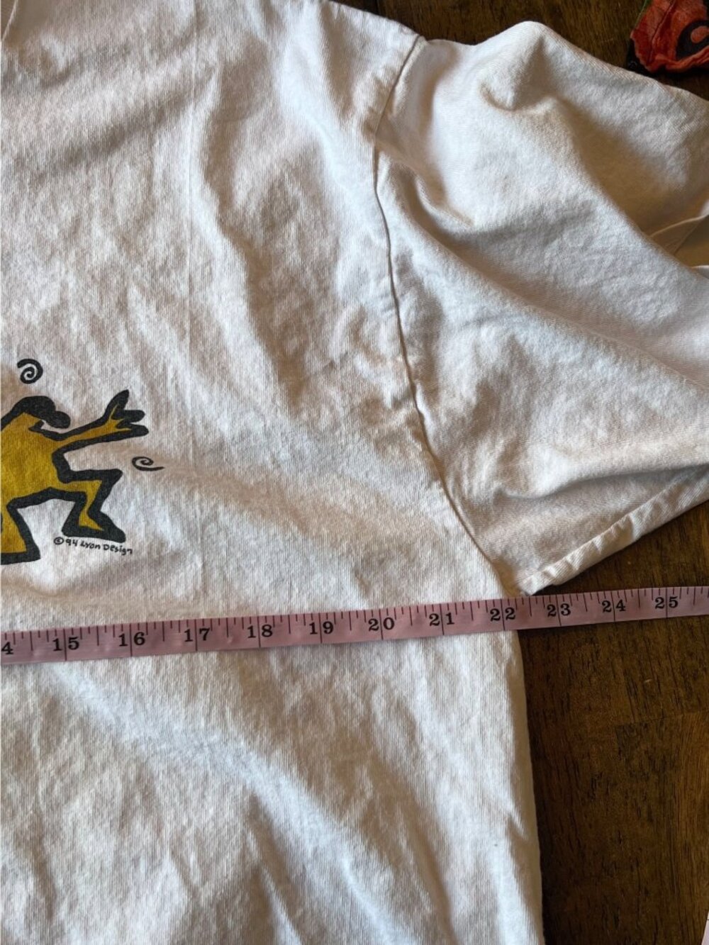 Vintage 90's Aruba Crewneck Short Sleeve TShirt XL Single Stitch - Picture 7 of 8